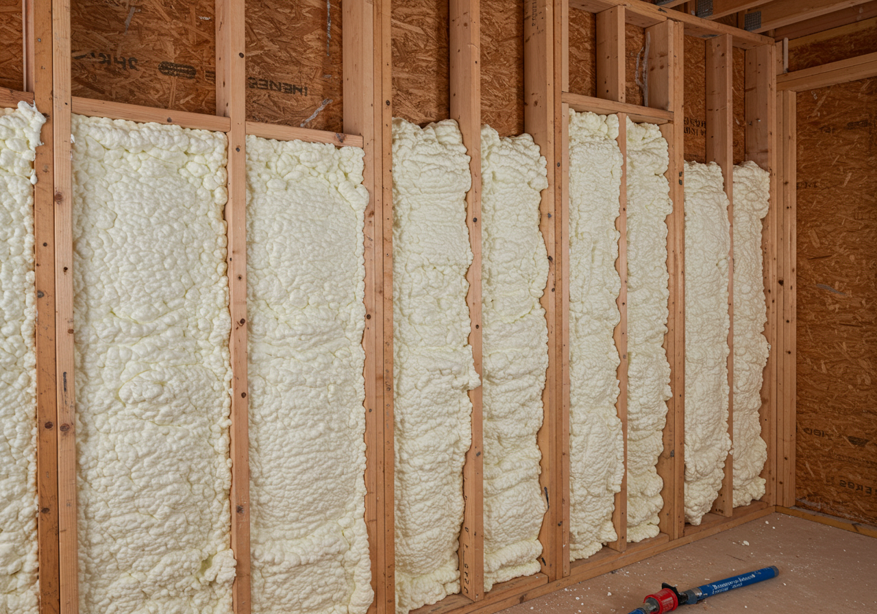 Commercial Wall Insulation Project